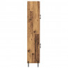 Highboard 2 pcs Stare drewno Materiał drewnopochodny