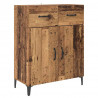 Highboard Montowane na ścianie Stare drewno 69,5 x 34 x 180 cm
