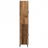 Highboard Montowane na ścianie Stare drewno 69,5 x 34 x 180 cm