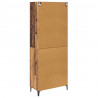 Highboard Montowane na ścianie Stare drewno 69,5 x 34 x 180 cm