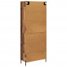 Highboard 2 pcs Stare drewno Materiał drewnopochodny