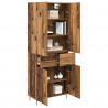 Highboard Montowane na ścianie Stare drewno 69,5 x 34 x 180 cm
