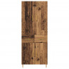 Highboard Montowane na ścianie Stare drewno 69,5 x 34 x 180 cm