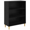 Highboard Czarny Dąb 69,5 x 32,5 x 180 cm