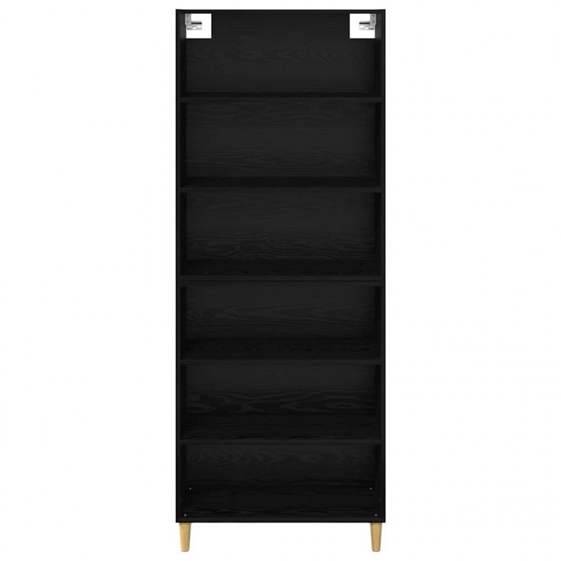 Highboard Czarny Dąb 69,5 x 32,5 x 180 cm