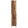 Highboard z szufladą Stare drewno 69,5 x 34 x 180 cm