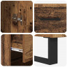 Highboard z szufladą Stare drewno 69,5 x 34 x 180 cm