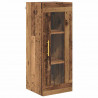 Highboard 2 pcs Stare drewno Materiał drewnopochodny