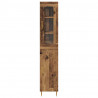 Highboard 2 pcs Stare drewno Materiał drewnopochodny