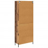 Highboard Montowane na ścianie Stare drewno 69,5 x 34 x 180 cm
