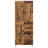 Highboard z szufladą Stare drewno 69,5 x 34 x 180 cm