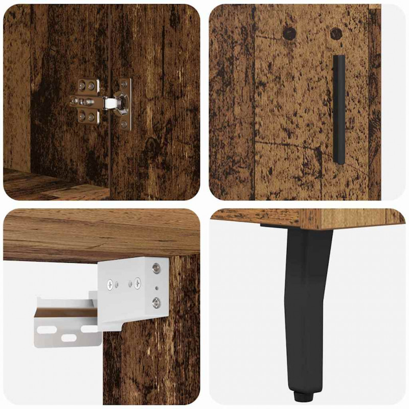 Highboard Stare drewno 69,5 x 34 x 180 cm