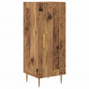 Highboard 2 pcs Stare drewno Materiał drewnopochodny
