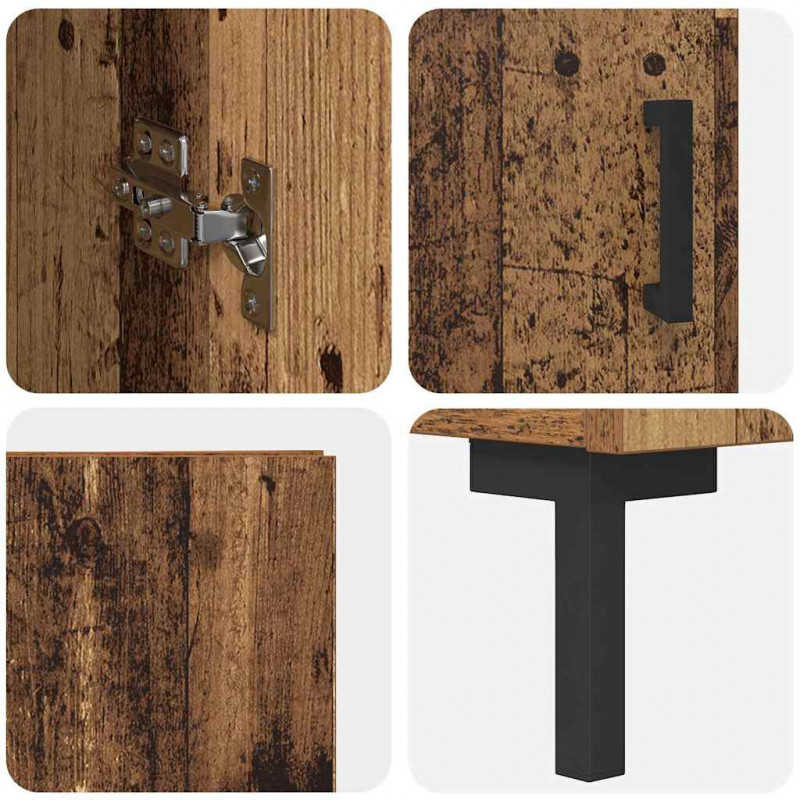 Highboard Stare drewno 34,5 x 34 x 180 cm