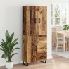 Highboard z szufladą 2 pcs Stare drewno 69,5 x 34 x 180 cm