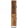 Highboard z szufladą 2 pcs Stare drewno 69,5 x 34 x 180 cm