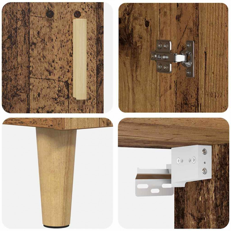 Highboard Stare drewno 69,5 x 34 x 180 cm