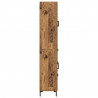 Highboard z szufladą 2 pcs Stare drewno Materiał drewnopochodny
