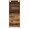 Highboard z szufladą 2 pcs Stare drewno Materiał drewnopochodny