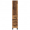 Highboard z szufladą Stare drewno 34,5 x 34 x 180 cm