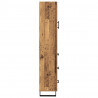 Highboard z szufladą Stare drewno 34,5 x 34 x 180 cm