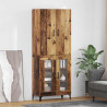 Highboard Montowane na ścianie Stare drewno 69,5 x 34 x 180 cm