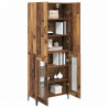 Highboard Montowane na ścianie Stare drewno 69,5 x 34 x 180 cm