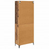 Highboard Montowane na ścianie Stare drewno 69,5 x 34 x 180 cm