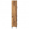 Highboard z szufladą Stare drewno 34,5 x 34 x 180 cm