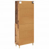 Highboard z szufladą Stare drewno 69,5 x 32,5 x 180 cm
