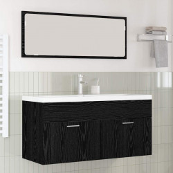 Szafka Łazienkowa z drzwiami Czarny Dąb 100 x 38,5 x 46 cm