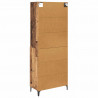 Highboard z szufladą Stare drewno 69,5 x 34 x 180 cm