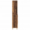 Highboard z szufladą Stare drewno 69,5 x 32,5 x 180 cm