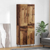 Highboard z szufladą Stare drewno 69,5 x 34 x 180 cm