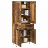 Highboard z szufladą Stare drewno 69,5 x 34 x 180 cm