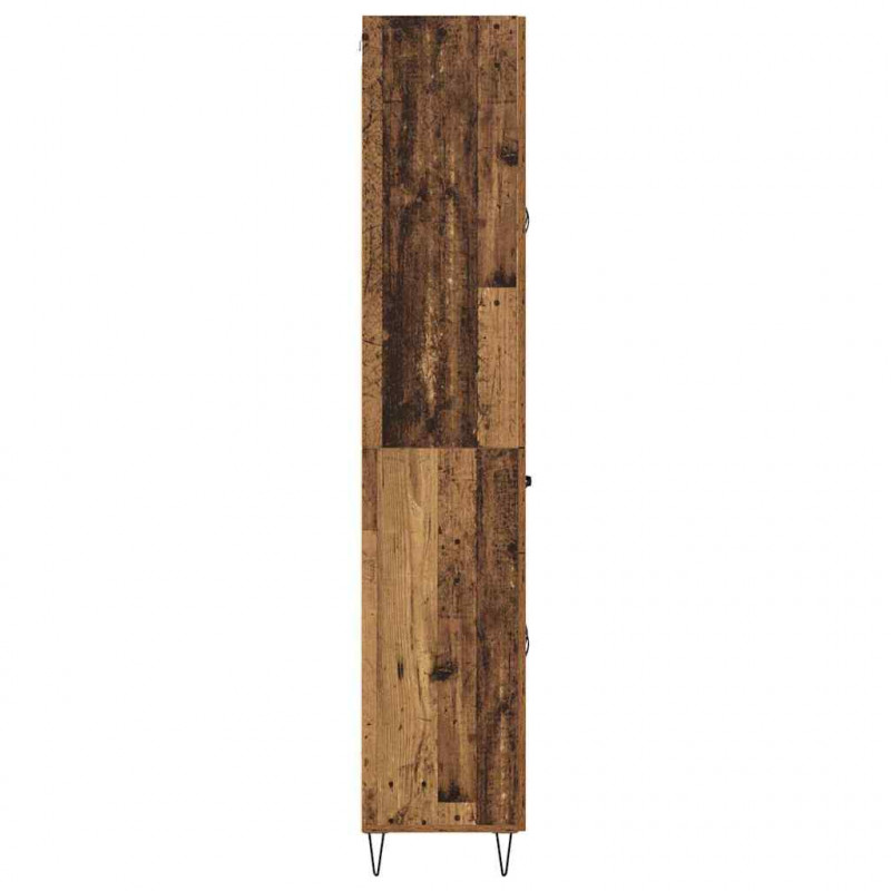 Highboard z szufladą Stare drewno 69,5 x 34 x 180 cm