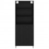 Highboard Czarny Dąb 69,5 x 34 x 180 cm