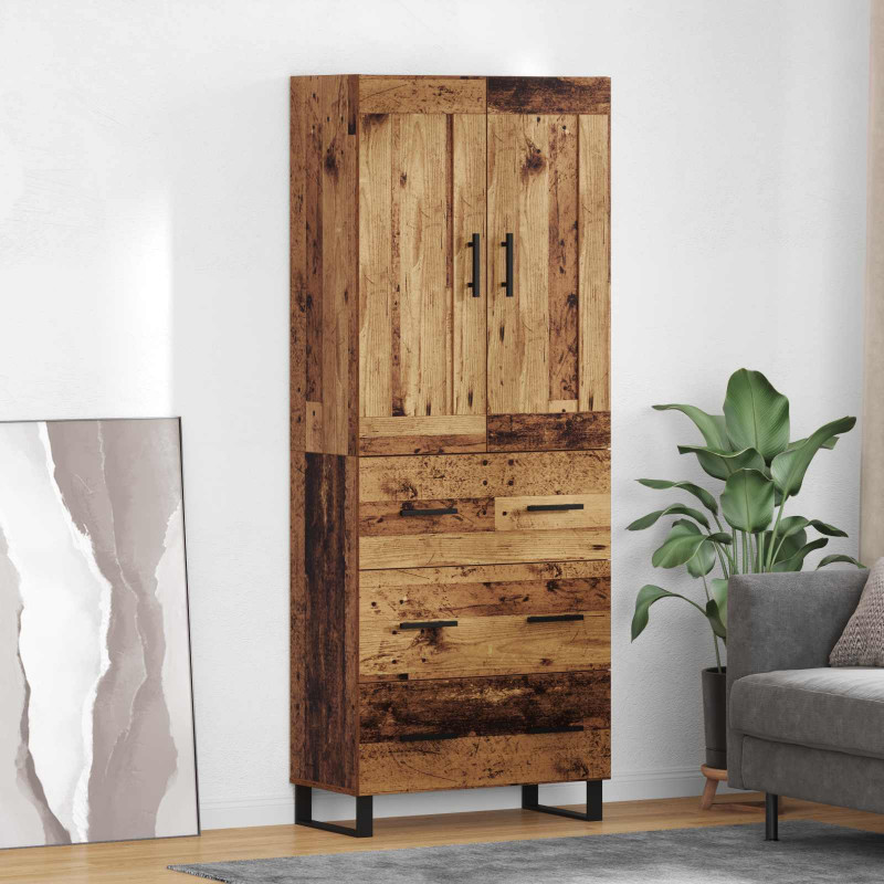 Highboard Stare drewno 69,5 x 34 x 180 cm