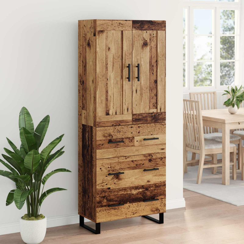 Highboard Stare drewno 69,5 x 34 x 180 cm