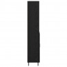 Highboard z szufladą Czarny Dąb 69,5 x 34 x 180 cm