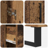 Highboard Stare drewno 69,5 x 34 x 180 cm