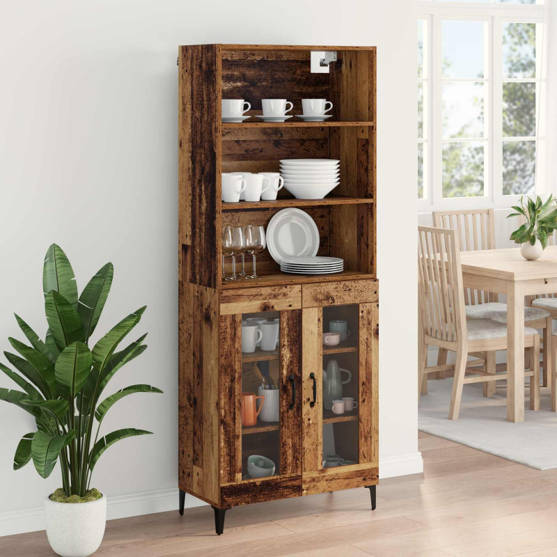 Highboard Stare drewno 69,5 x 34 x 180 cm