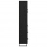 Highboard z szufladą 2 pcs Czarny Dąb 69,5 x 34 x 180 cm