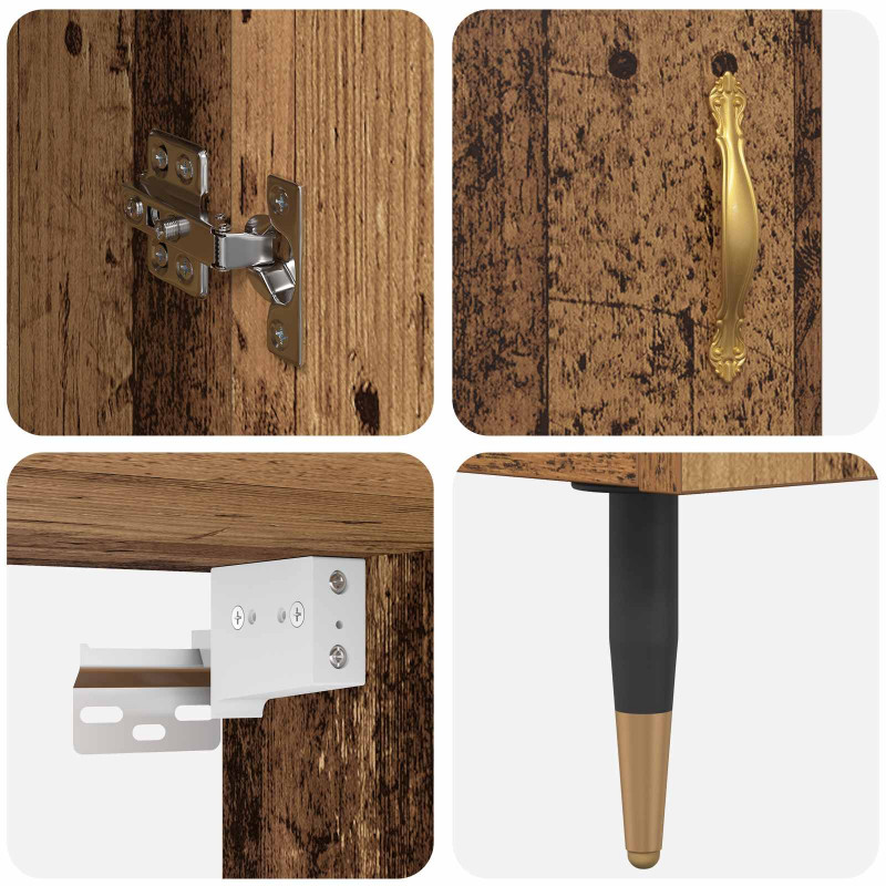Highboard Stare drewno 69,5 x 34 x 180 cm