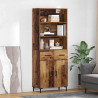 Highboard z szufladą Stare drewno 69,5 x 34 x 180 cm