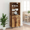 Highboard z szufladą Stare drewno 69,5 x 34 x 180 cm