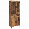 Highboard Montowane na ścianie Stare drewno 69,5 x 34 x 180 cm