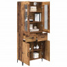 Highboard Montowane na ścianie Stare drewno 69,5 x 34 x 180 cm