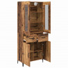 Highboard Montowane na ścianie Stare drewno 69,5 x 34 x 180 cm