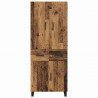 Highboard z szufladą 2 pcs Stare drewno 69,5 x 34 x 180 cm